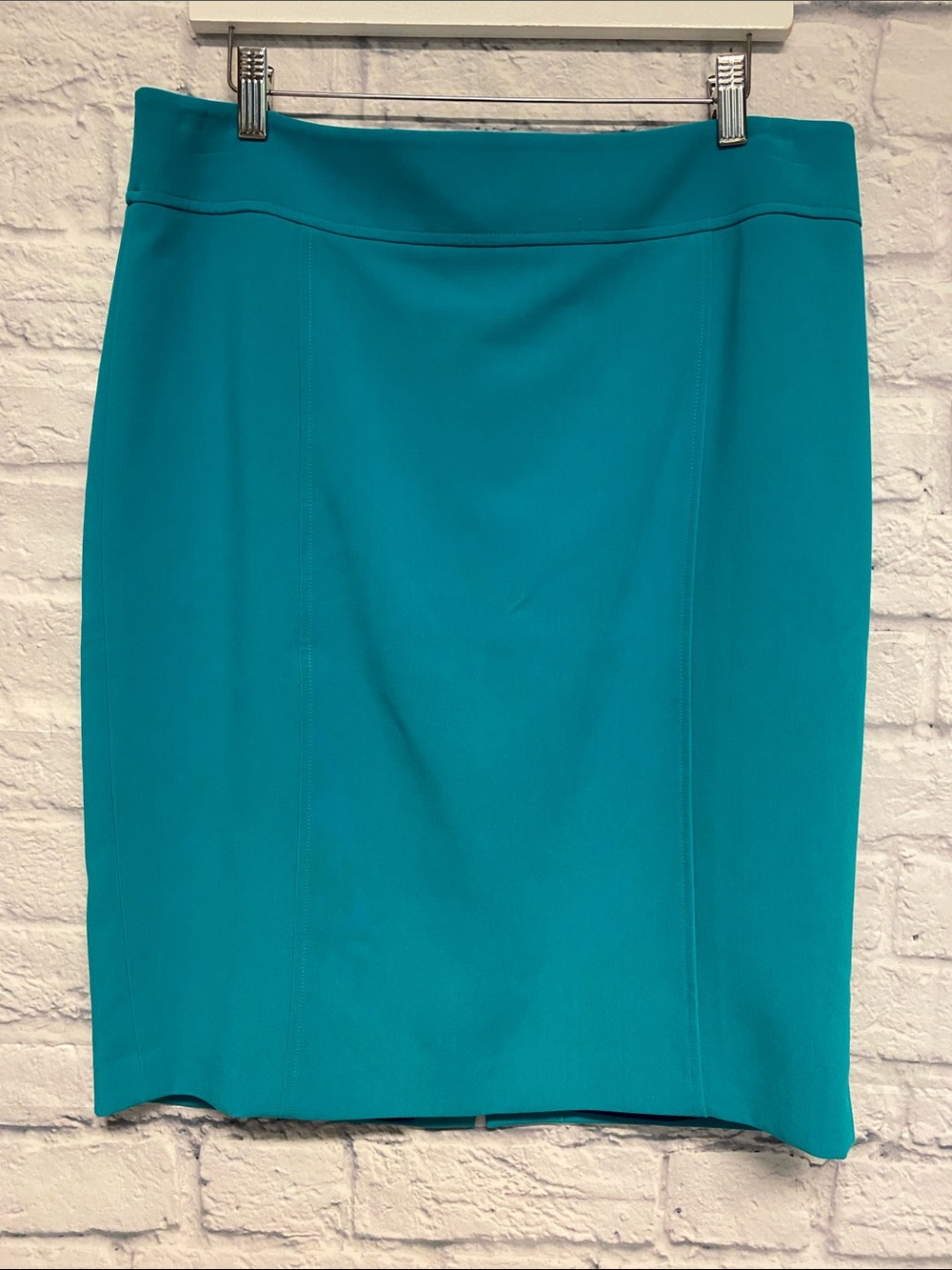 LOFT Turquoise Pencil Skirt Size 12